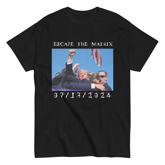 ESCAPE THE MATRIX - OFFICIAL T-SHIRT - TRUMP 2024