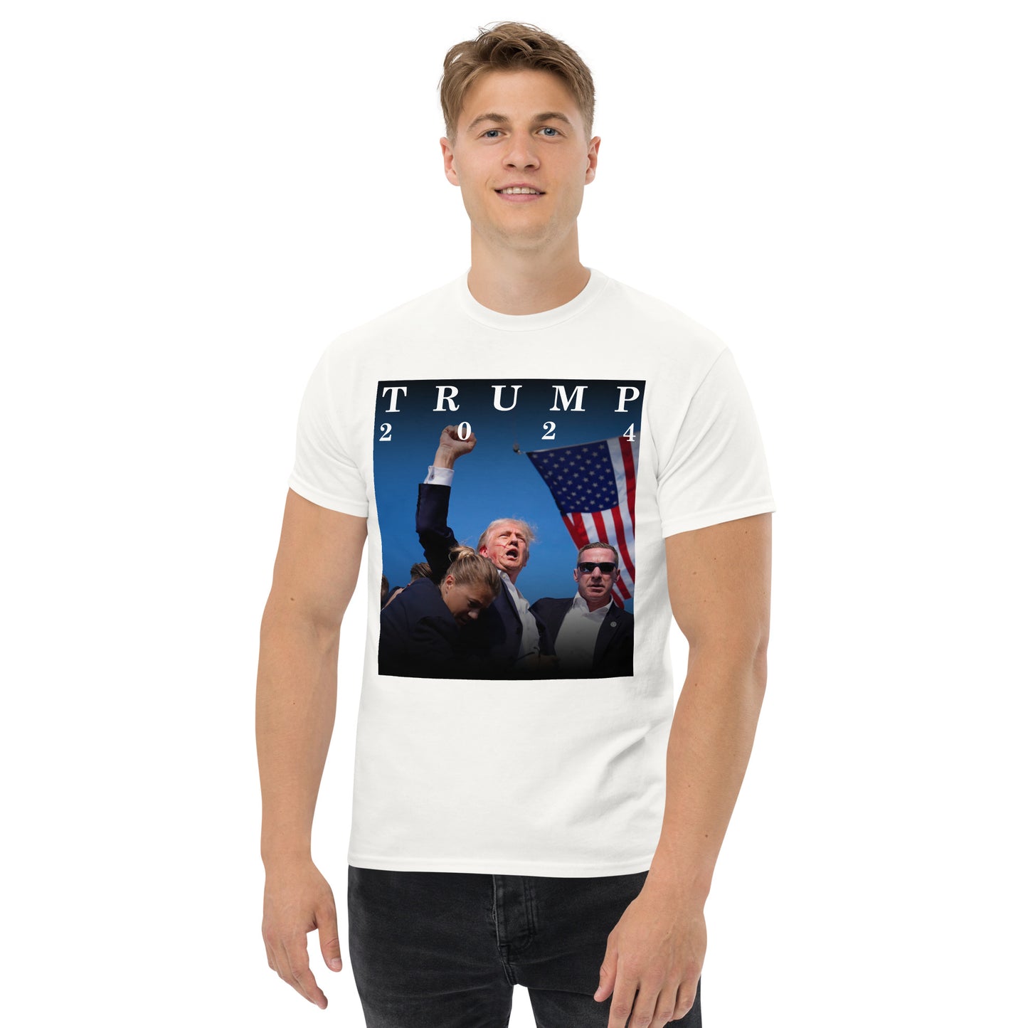 OFFICIAL TRUMP 2024 - FIST BUMP - T-SHIRT